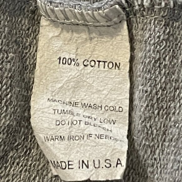 VEER Androgynous Tee T-Shirt Short Sleeve Light Gray Heathered Size M - Picture 7 of 7